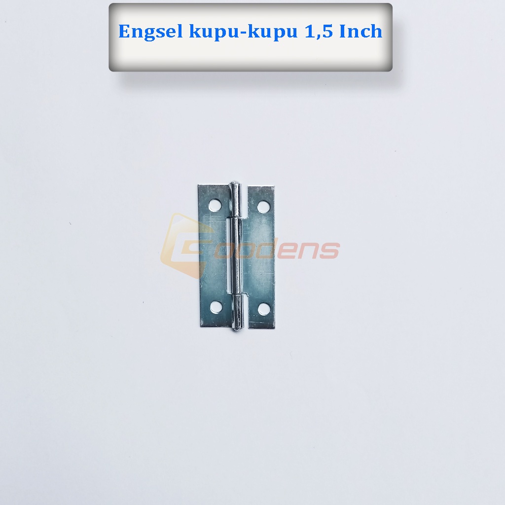 Engsel Kupu-kupu 1,5 Inch Engsel Kandang Engsel Tipis