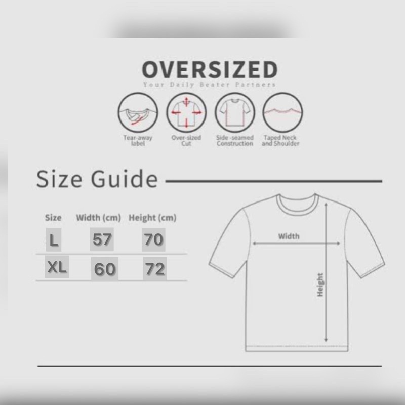 Kaos Polos Premium Oversize Acid Wash Tshirt