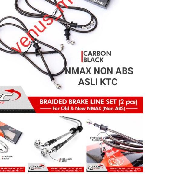 # Selang Rem NMAX selang rem nmax non abs KTC racing selang cakram nmax barracuda