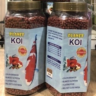 Pelet Ikan KOI &amp; KOKI goldfish PREMIUM “PLANET KOI” PELET IKAN KOI