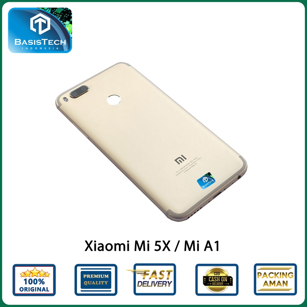 BACK COVER BACKDOOR CASING XIAOMI 5X - XIAOMI Mi A1 ORIGINAL QUALITY