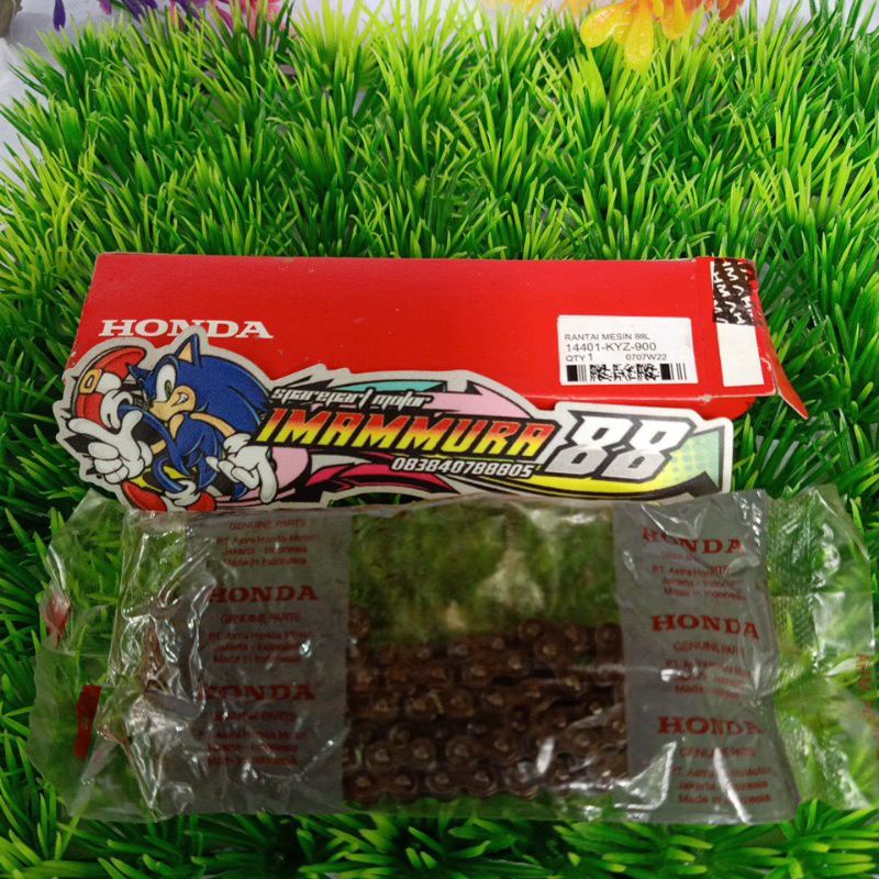 RANTAI MESIN RANTAI KAMPRAT HONDA SUPRA X 125 NEW FI KYZ ORIGINAL