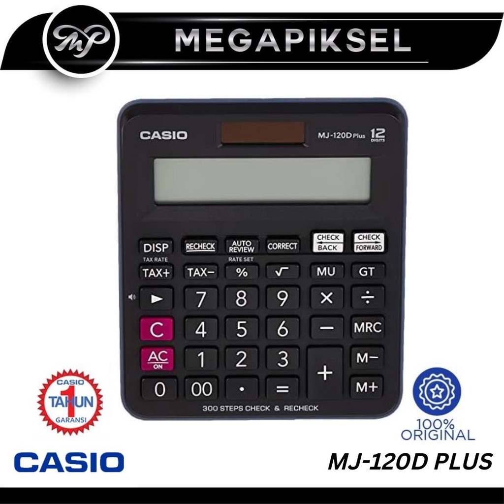 

CASIO MJ-120D PLUS - Kalkulator