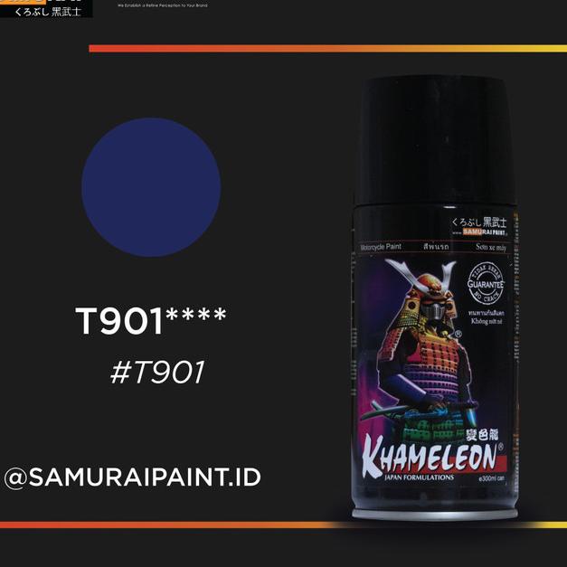 Samurai Paint Khameleon Navy Blue T901 Bunglon Biru Navy T901