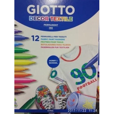 

Giotto Decor Textile Isi 12 pcs