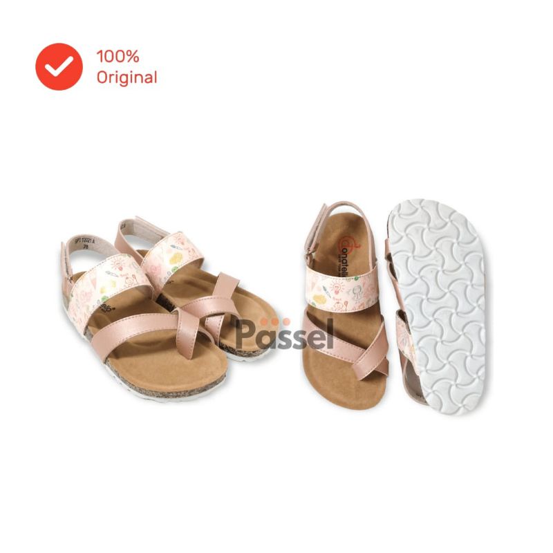 Donatello Sz. 31-35  Sepatu Sandal Print Anak Perempuan | SPT12021R / SPT12022R / SPT12023R
