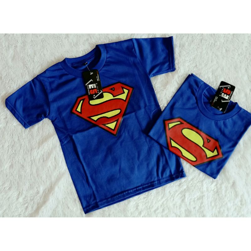 Baju kaos distro anak Paud dan TK warna biru bisa COD