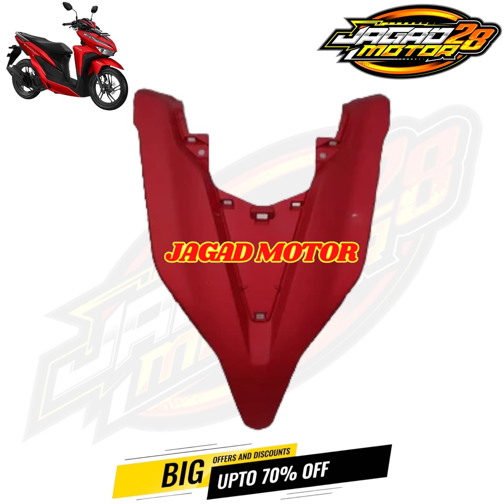 Cover Front Top Panel tameng Depan Vario 125 150 Led New 2018 2019 2020 2021 K59J Merah Doff/ Tameng Dasi Depan Vario 125 150 Led New 2018 - 2021 K59J Merah Doff / Tameng Dasi Panel Dada Body Depan Vario 125 150 Led New 2018 2019 2020 2021 K59J Merah Doff