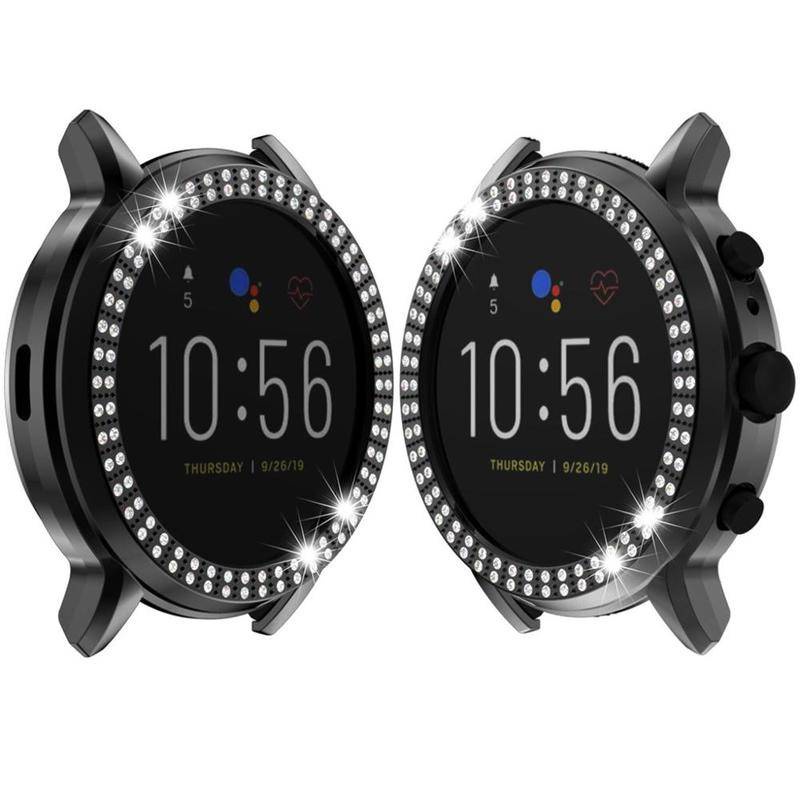 Casing Pelindung Kristal Ultra Slim Untuk Smartwatch Fossil Gen 5 Bumper