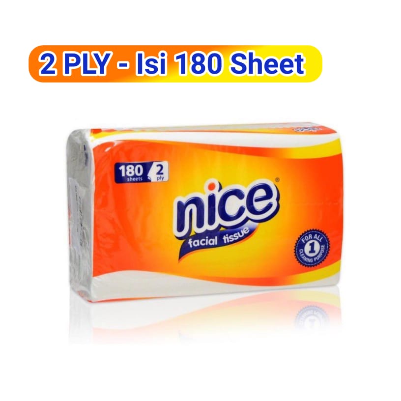 Charyatink - Tisu Tissue Nice isi 180 Sheets 2 ply