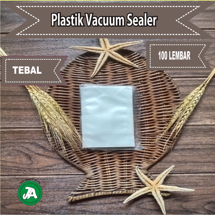 

Plastik Vacuum Sealer 20 x 30 Cm Plastik Vacuum Makanan TEBAL Isi 100 Lembar
