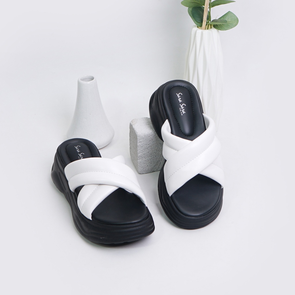 Sara Sara NAGITA Sandal Platform Wanita sandal selop cewek sandal wedges wanita sandal empuk terbaru