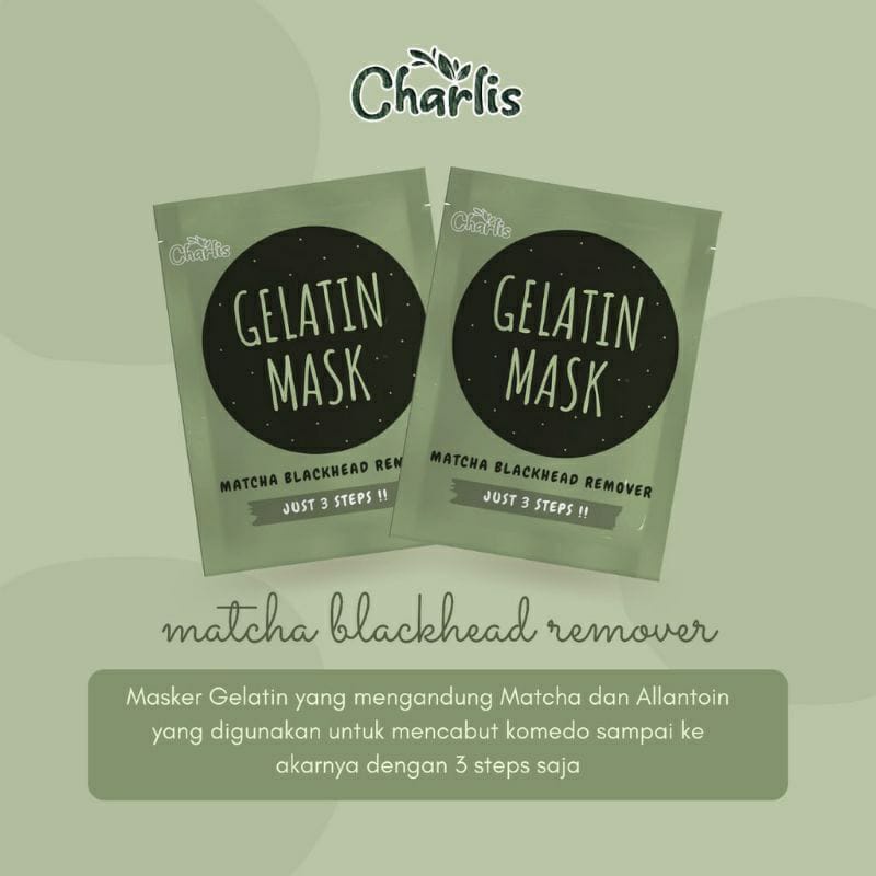 READY CHARLIS MASKER KOMODE GELATIN BPOM 5GR