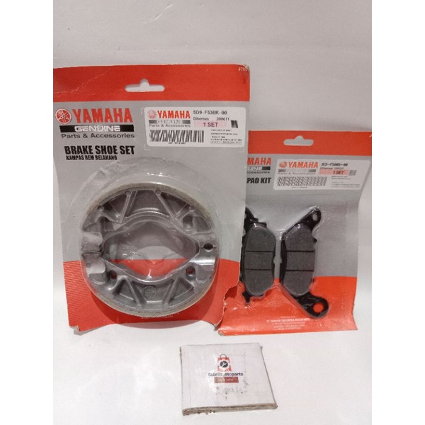 Kampas rem belakang + dispet depan Yamaha Vega ZR  Jupiter Z new Jupiter z robot