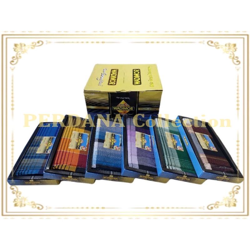 Sarung Wadimor Motif Horizon - Sarung Wadimor - Kain Sarung - Grosir Kain Sarung