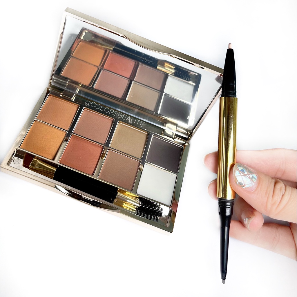 BROWIT by Nongchat Professional Makeup Brow Gift Set / Eyebrow &amp; Eyeshadow + Wax With Concealer