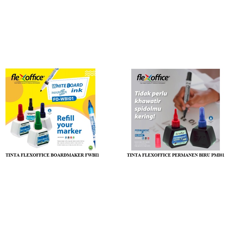 

Refill Tinta Spidol Flexoffice 1 pcs