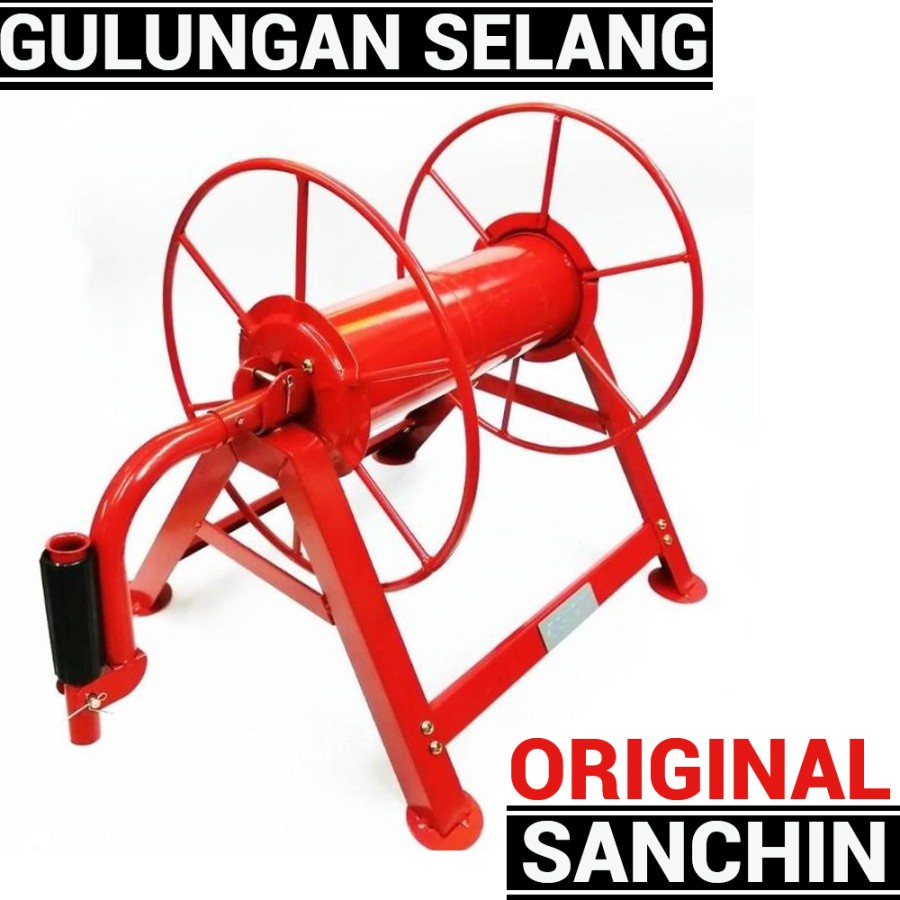 Gulungan selang SANCHIN hose reel penggulung selang SANCHIN original