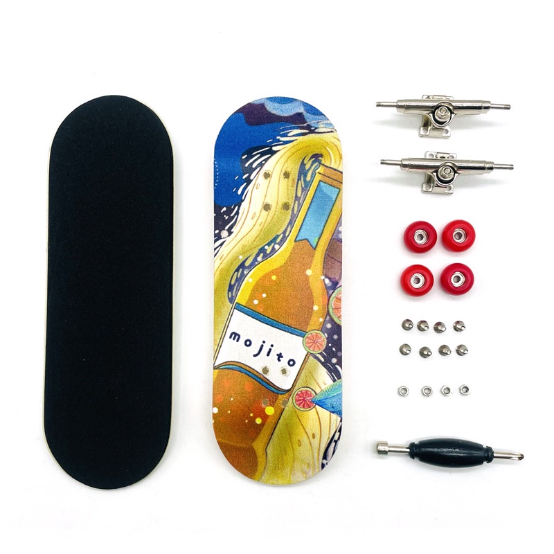 Mainan Skateboard Jari Lebar 32mm Untuk Anak