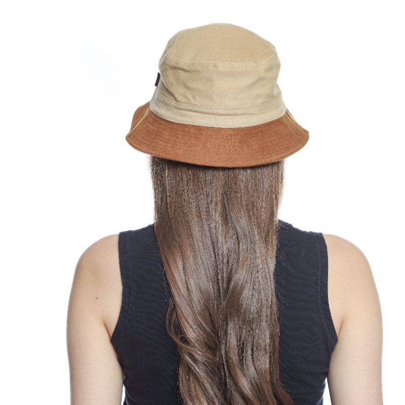 Topi Bucket Hat Summer Original - Bucket Hat corduroy Casual