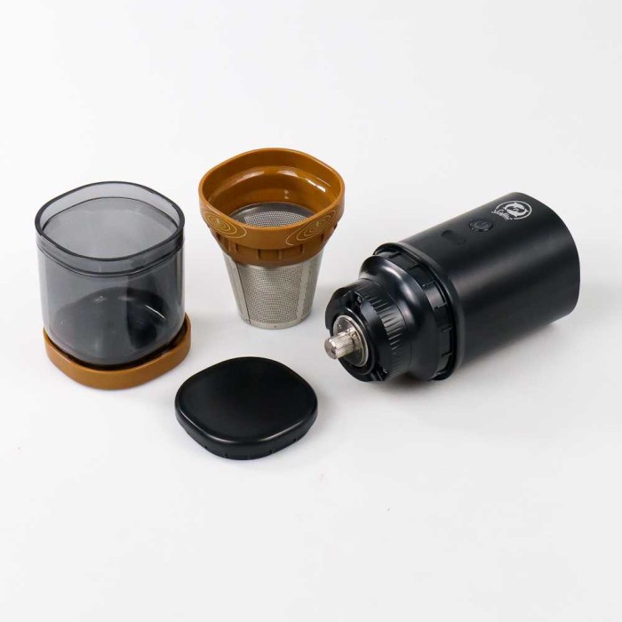 Penggiling Kopi Elektrik Portable Grinder Stainless Drip Coffee Maker