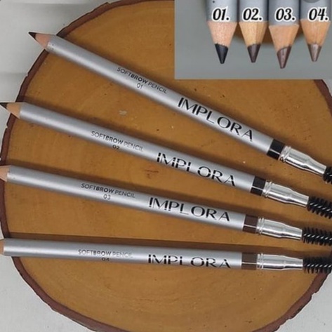 PENSIL ALIS IMPLORA SOFTBROW PENCIL 100% ORIGINAL