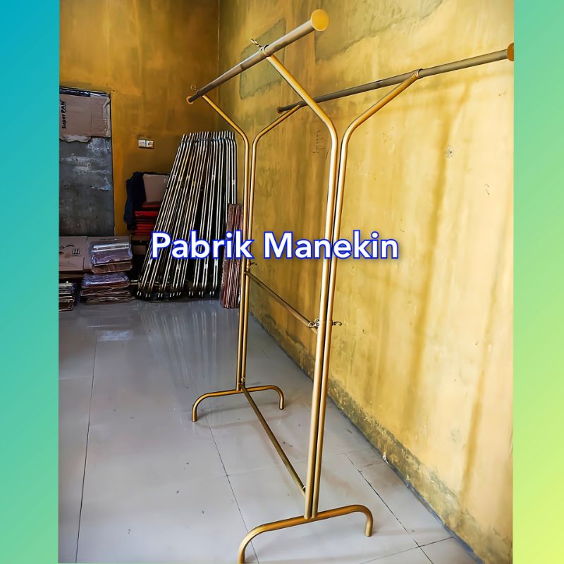 display baju mewah, display baju gold, display baju premium, gawang baju gold, Gawang baju premium, 