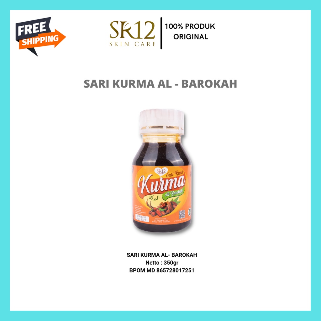 

Sari Kurma Al-Barokah SR12 - 350gr / Minuman Sari Kurma Menyehatkan / Kurma SR12