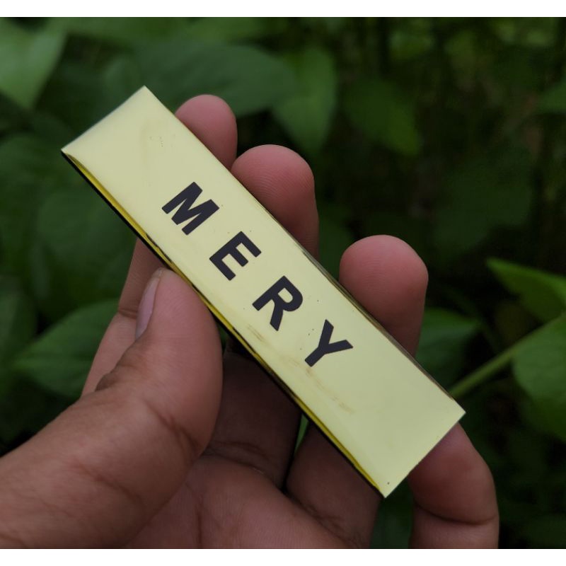 Nametag/nama dada magnet/name tag/nama dada/nametag magnet/nametag peniti resin-2