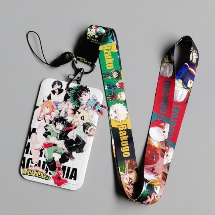 

Name Tag Holder Kartu Id Card Dengan Lanyard Leher Motif Super Hero