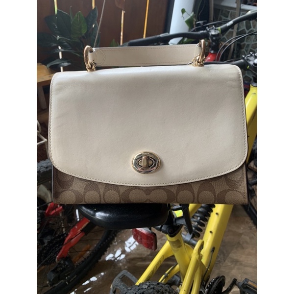 coach tilly top handle preloved