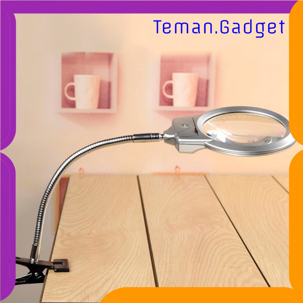 TG-LMP GoodLand Lampu Meja Portable dengan Kaca Pembesar - MG15122-2B