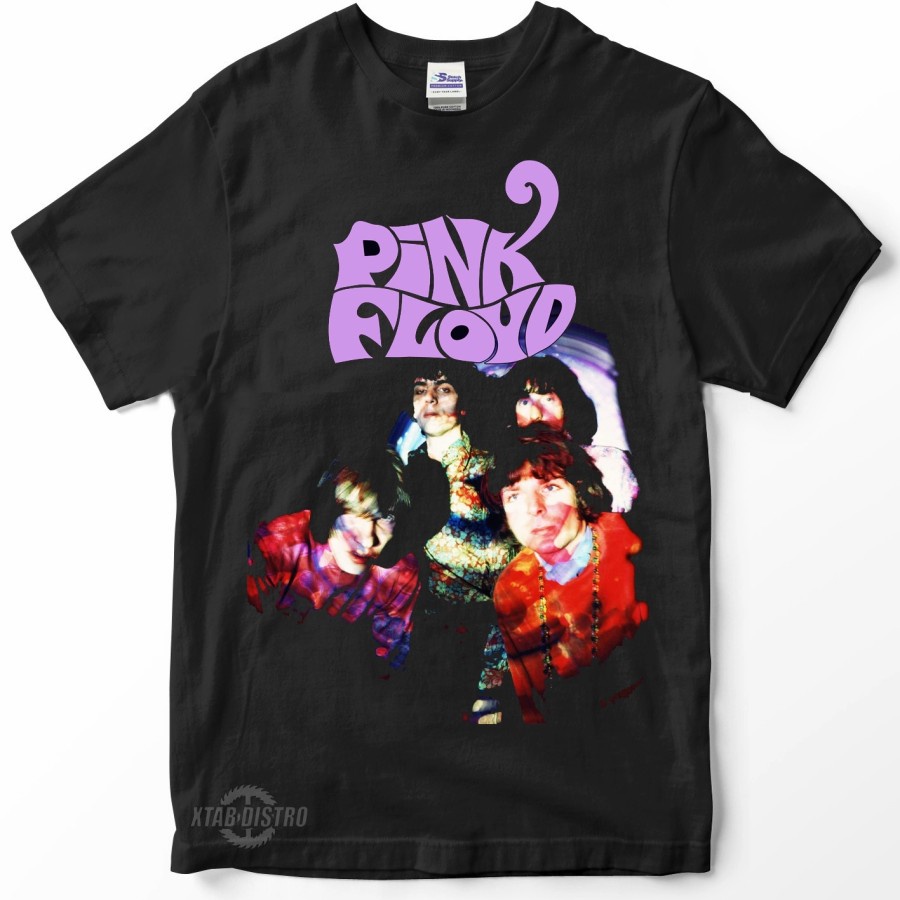 Kaos PINK FLOYD - LOGO UNGU / Kaos Premium / Kaos Pink Floyd / Vintage