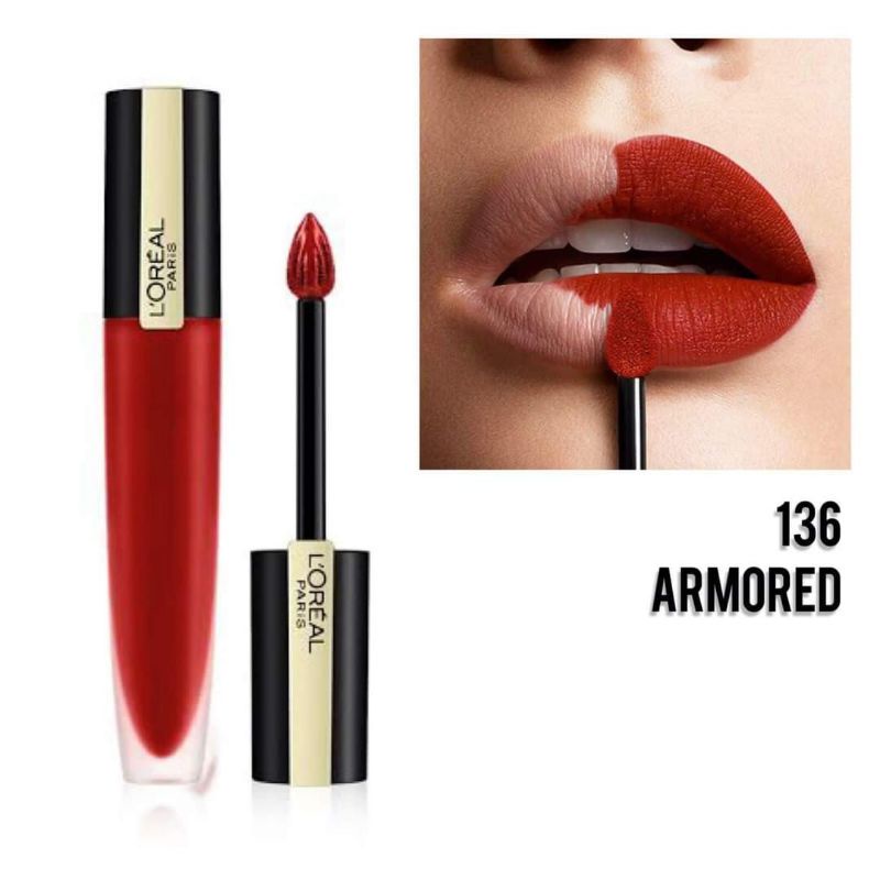 LOREAL Rouge Signature Liquid Lipcream (Original 100%) || Garansi uang kembali jika tidak ori