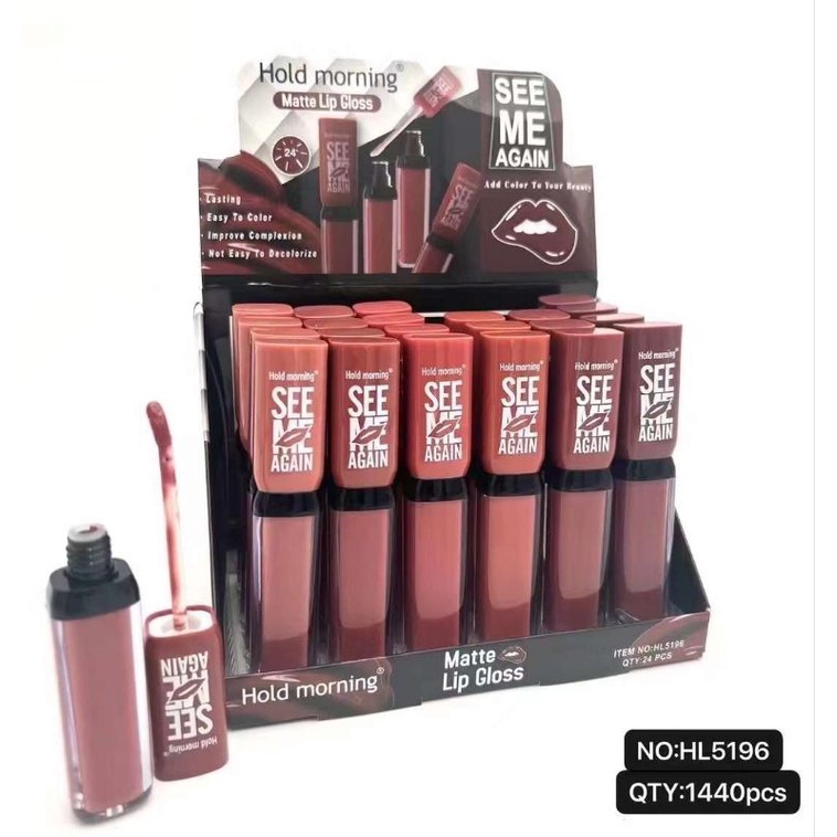 [ SATUAN ] HOLD MORNING NUDES SERIES LIPCREAM