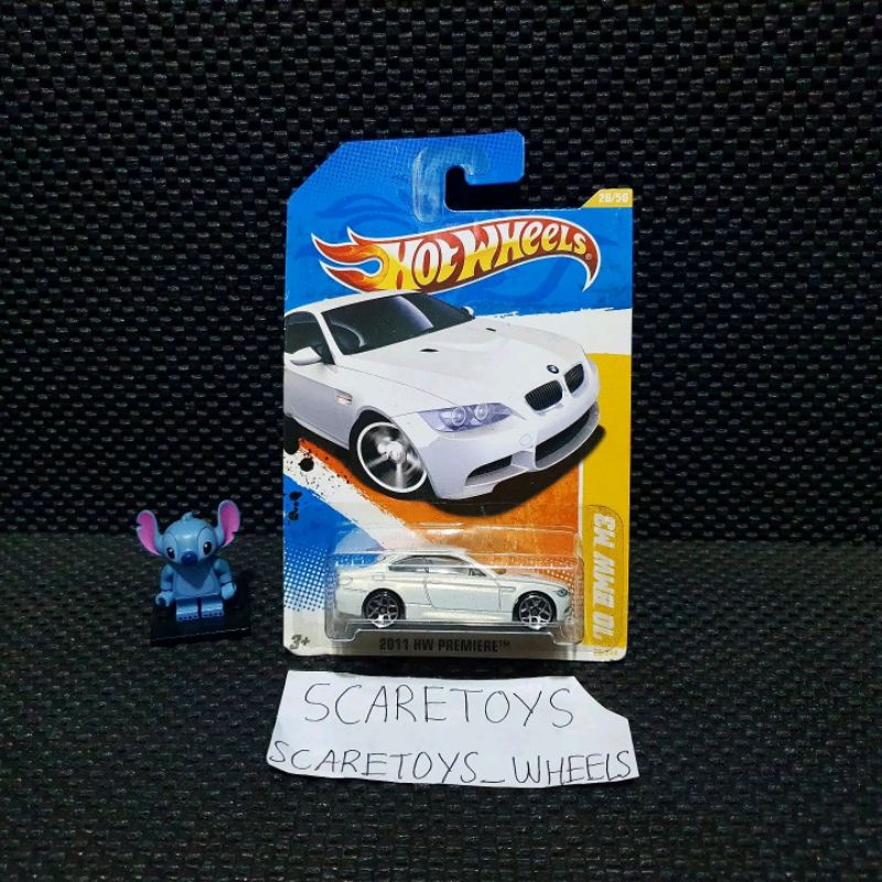 Hot Wheels hotwheels 70 BMW m3 putih white 2011 premiere
