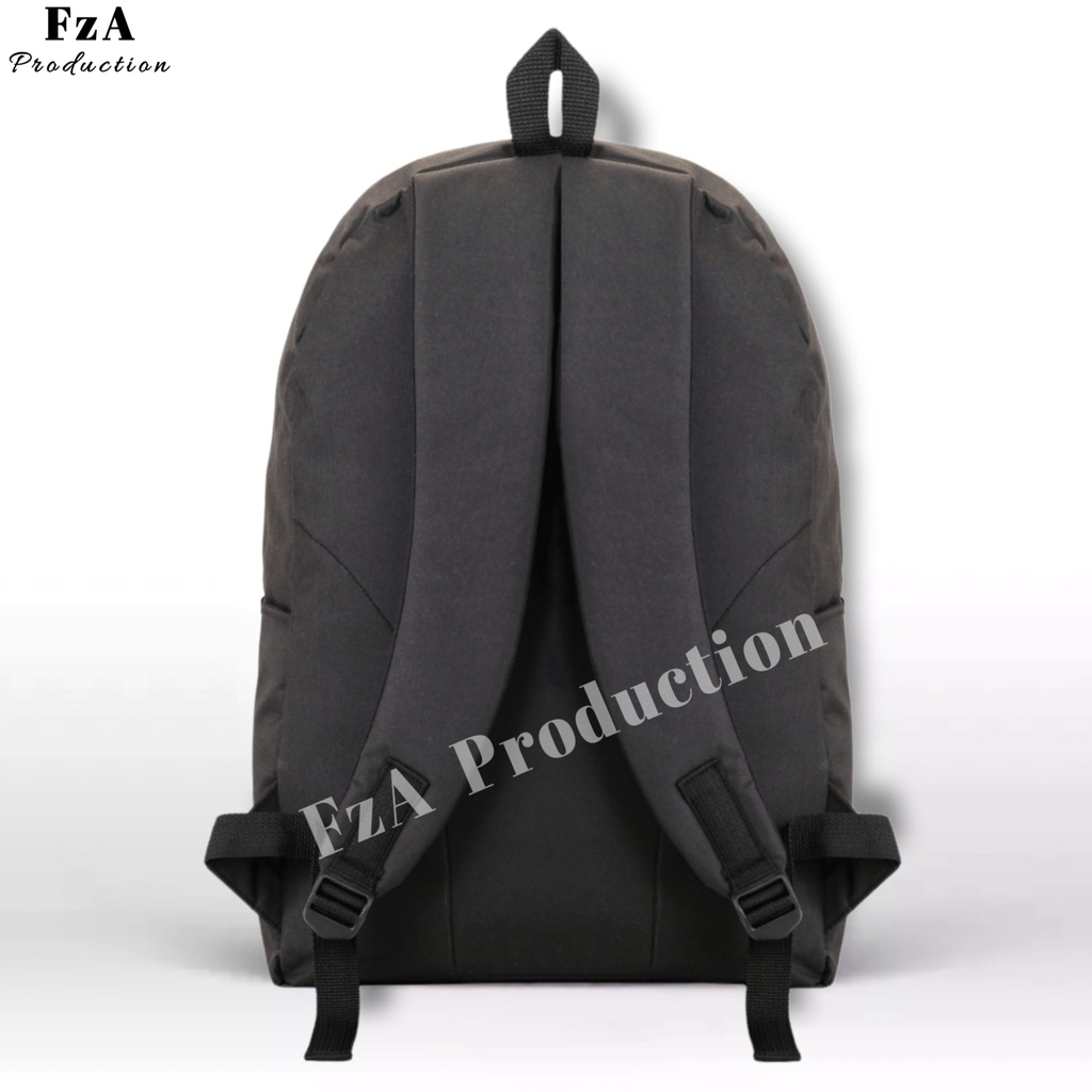 FzA Official - Big Promo..Tas Ransel Distro sekolah kuliah Kerja Tas Pria Wanita Bacpack Tas Ransel Laptop Original - Black Maron