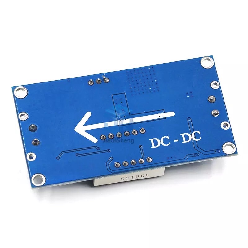 Step Down LM2596 DC 4.0 ~ 40V untuk 1.25-37V 2A Adjustable Voltage Regulator Voltmeter LED Buck