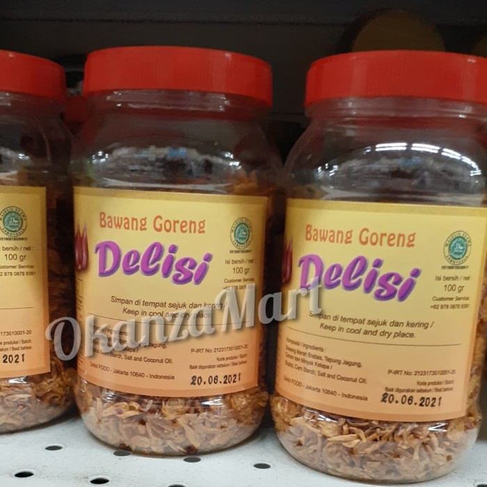 

Delisi Bawang Merah Goreng Brebes 100gr