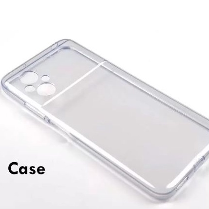 PROMO Case Xiaomi Poco M5 Ultrathin Cristal Clear HD Premium Softcase Free Tempered Glass + Skin Carbon