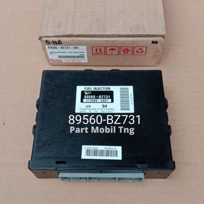 Ecu Ecm Komputer Computer Daihatsu Luxio 89560-BZ731 Ori