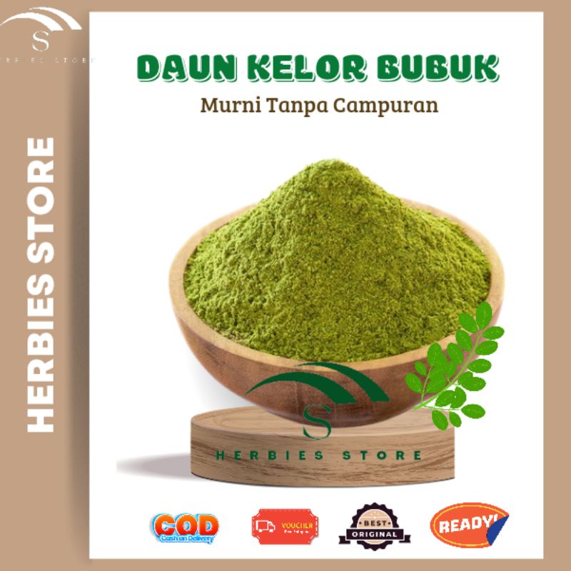 

Daun Kelor Bubuk Murni Tanpa Campuran