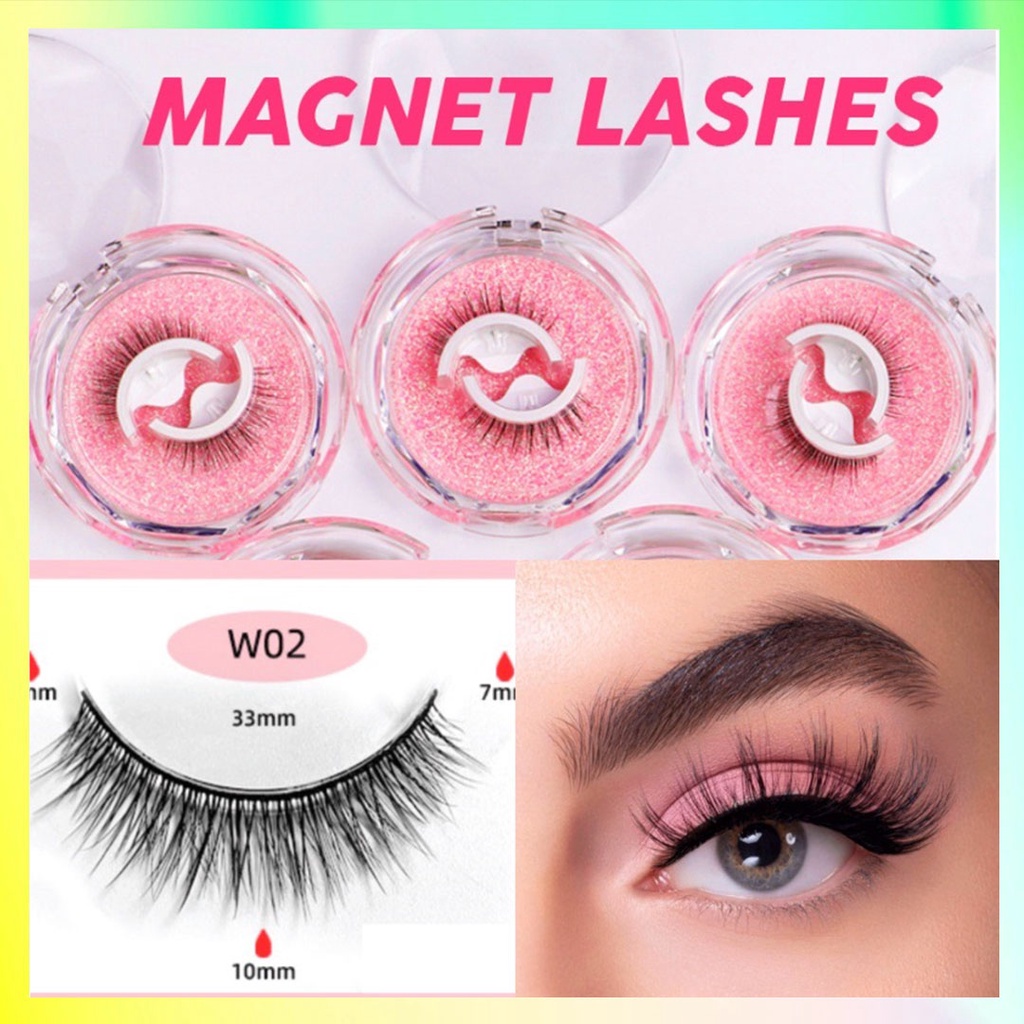 Bulu Mata Magnet Lashes 3D  Eye Lash Palsu Eyelash Extention Tanpa Lem XX085