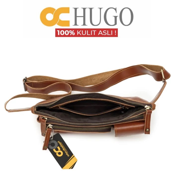 Waistbag Tas Pria Kekinian Kulit Sapi Asli  Odoncibaduyut Casual Formal Keren