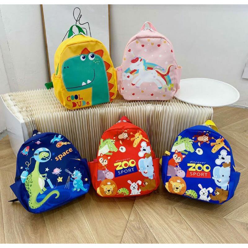 [Banyak PilihanMotif] BACKPACK ANAK KARAKTER / TAS RANSEL ANAK KARTUN