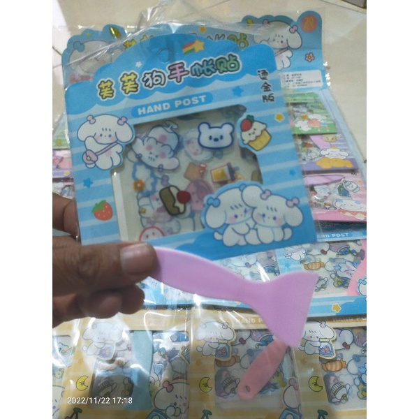 Sticker Hand Post Kartun lucu