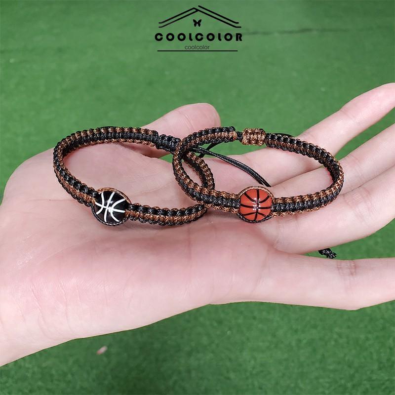 COD❤️1 Pcs Gelang Couple Tali Fashion Korea Basket Gaya Untuk Pria Dan Wanita- cl