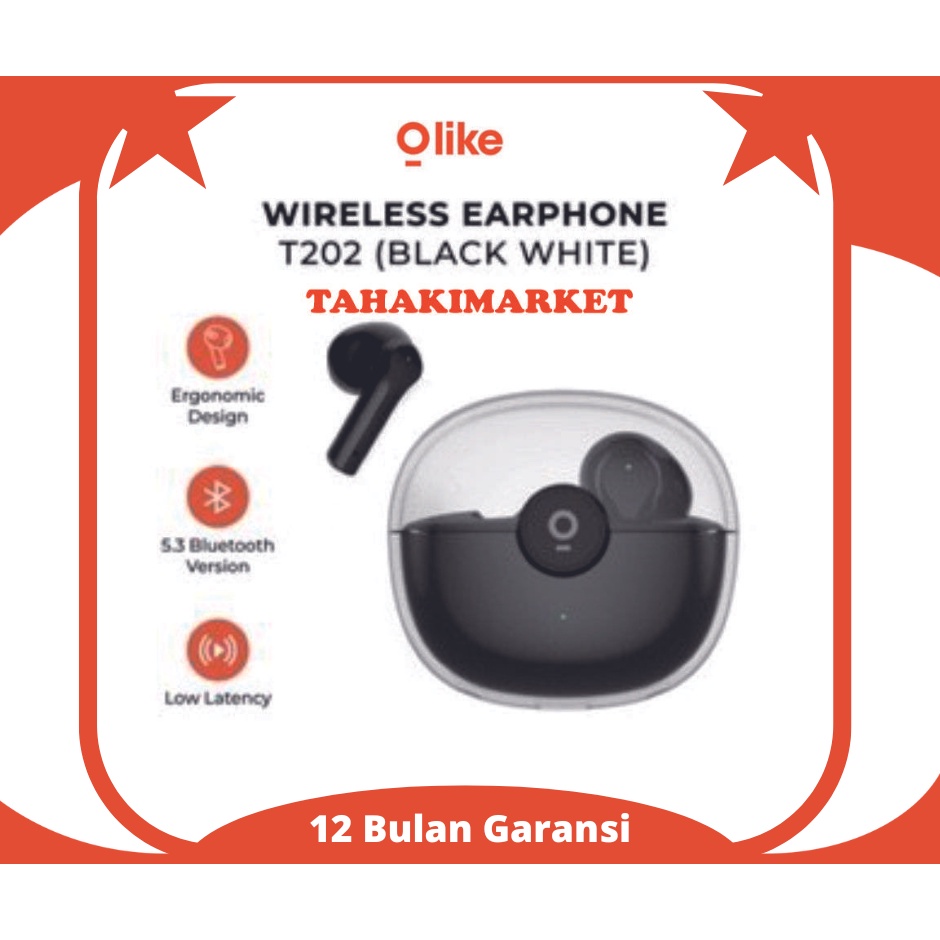 Jual Olike T202 True Wireless Bluetooth Earphone Tws Low Latency Shopee Indonesia 7386