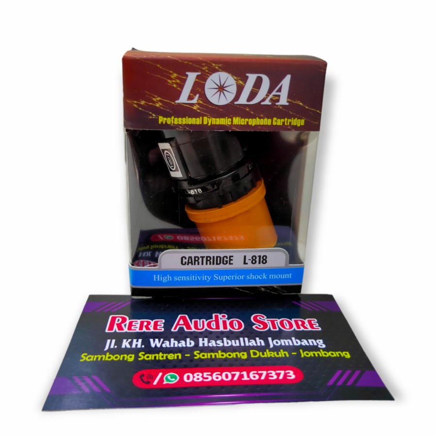 Spool Mic Cartridge LODA 818 / Spul Microphone Terbaik