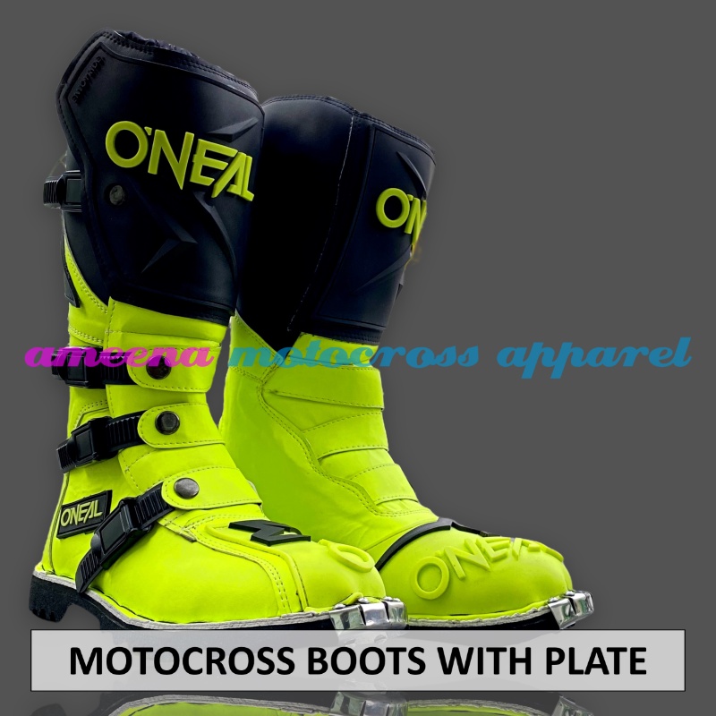 Sepatu MX Boots with Protector - Sepatu Trail - Sepatu Motocross - Sepatu Enduro - Sepatu Adventure - 004